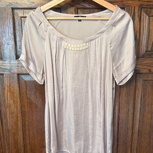 GAP Women's Blouse in Soft Beige